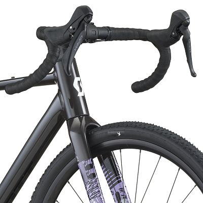 Превью Гревел Велосипед SCOTT Speedster Gravel 10 (2026) Carbon Black/Tulip Purple